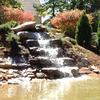Waterfall on Scenic Pond
