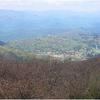 View of Sky Valley from Rabun Bald peak, elevation 4,695.  Entrance to the trail is just 1/2 mile from your door